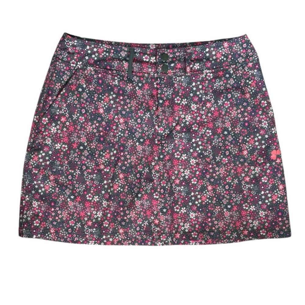 Krimson Klover Pink Floral Skirt Medium